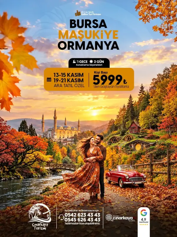 BURSA - MAŞUKİYE - ORMANYA TURU